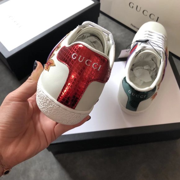 newgUCCI LEATHER CASUAL SHOES FOR WOMEN